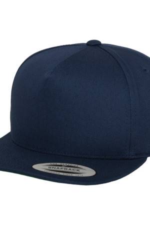 Classic 5 Panel Snapback Cap